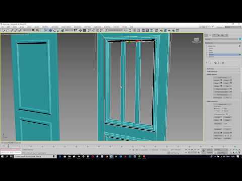 Видео: Моделирование дверей в 3ds Max