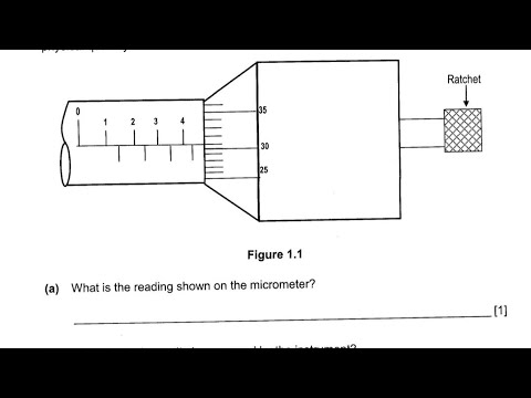 Видео: Показания микрометра: научная работа ECZ 2, вопрос 1