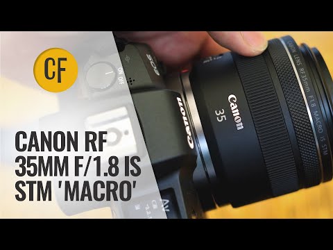 Видео: Обзор объектива Canon RF 35mm f/1.8 IS STM «Macro» с примерами
