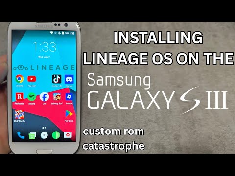 Видео: Установка LineageOS 14.1 на Galaxy S3