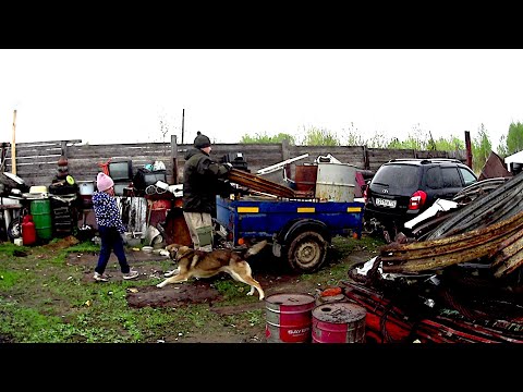 Видео: Куча чермета и малыш!