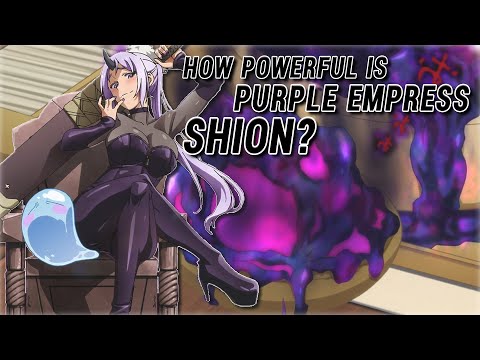 Видео: Насколько сильна ПУРПУРНАЯ ИМПЕРАТРИЦА ШИОН, объяснение силы и способностей | Объяснение Тенсуры