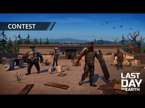 Видео: 99 волн в полицейском участке в Last day on earth: Survival #ldoe #lastday 