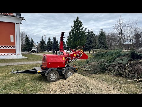 Видео: Измельчитель веток DH50.Рестайлинг.Отзыв после первых 60+ часов работы.Плюсы и минусы.