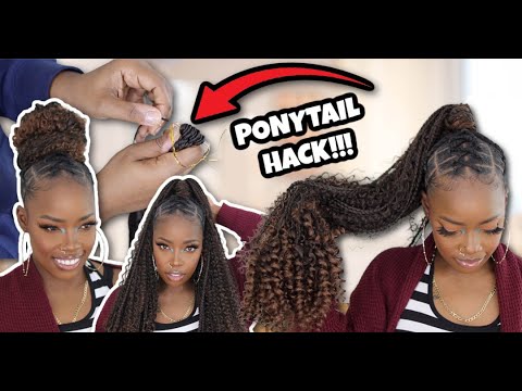 Видео: САМЫЙ БЫСТРЫЙ вязаный крючком хвостик! ЛАЙФХАК! | Небрежные косы | МЭРИ К. БЕЛЛА при участии @Jan...