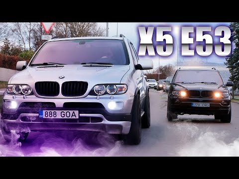 Видео: BMW X5 (E53) в МОДИФИКАЦИЯХ 3.0d И 4.8Is на V8. Честный отзыв. PART 1