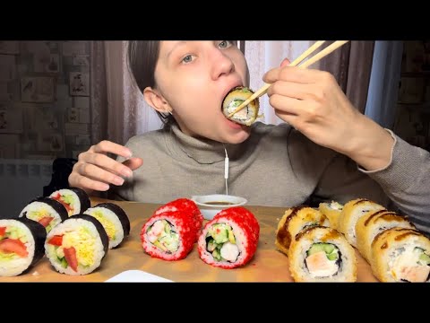 Видео: |MUKBANG|Роллы|Отвечаю На Вопросы|