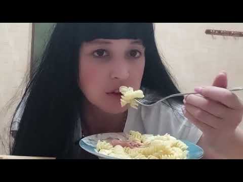 Видео: Мукбанг/Макароны с сосисками