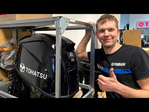 Видео: Китаец или Японец? Моторы 40-50-60 сил, 4 такта...
