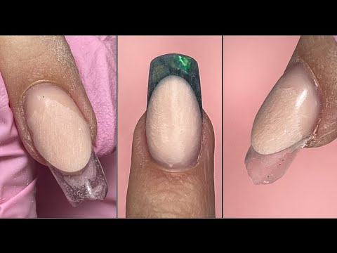 Видео: Изумрудный френч😍/ Идеи для выкладного френча