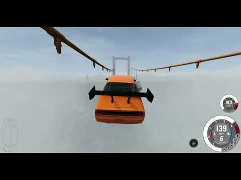 Видео: BeamNG drive  4 ЧАСТЬ ПРЫЖКИ ЧЕРЕЗ МОСТ НА МАШИНАХ