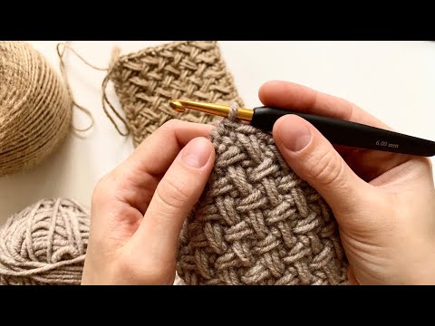 Видео: 😍 ПЛОТНЫЙ УЗОР КРЮЧКОМ ПЛЕТЁНКА crochet pattern @shoddikate