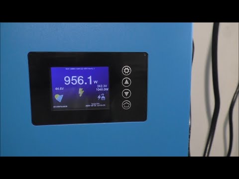 Видео: Сетевой солнечный инвертор SUN 1000G2 M