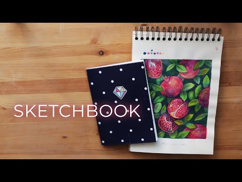 Видео: sketchbook tour #7 / показываю скетчбук, рассказываю про дешевые маркеры и много болтаю