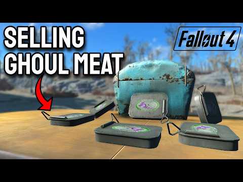 Видео: Я пытался разбогатеть, торгуя консервированным «мясом» в Fallout 4