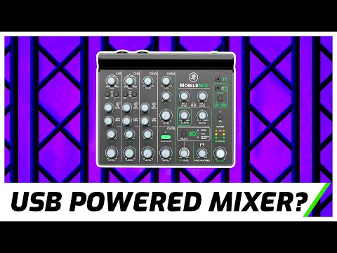 Видео: Аудиомикшер Mackie MobileMix с питанием от аккумулятора | Настройка и обзор