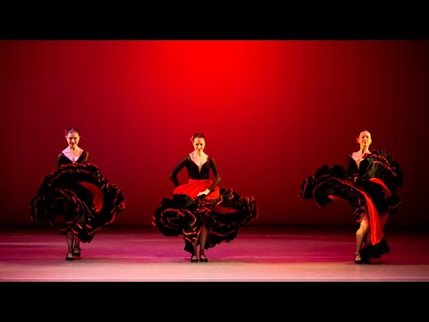 Видео: Испанский танец. "Хариты"