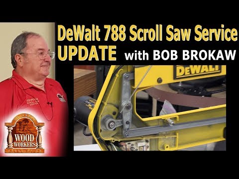 Видео: ОБНОВЛЕНИЕ по обслуживанию лобзикового станка DeWalt 788!