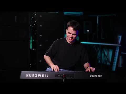 Видео: Синтезатор домашней линейки KP110 Kurzweil