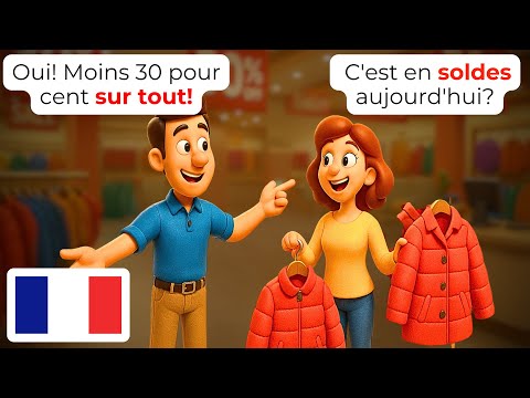 Видео: 🇫🇷 Шоппинг в крупном универмаге | A1-A2 | Изучайте французский для начинающих