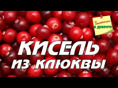 Видео: Клюквенный кисель  Быстро и вкусно  Освежает летом и заряжает витаминами зимой
