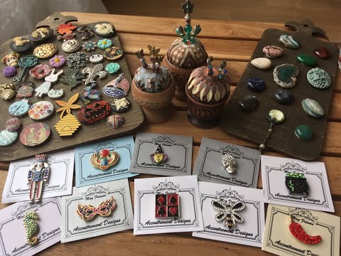 Видео: 35. Мои аксессуары для вышивки : магнитики и пины )