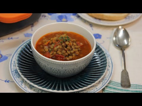 Видео: Суп из чечевицы по-монастырски - вкусное здоровое веганское блюдо по болгарски