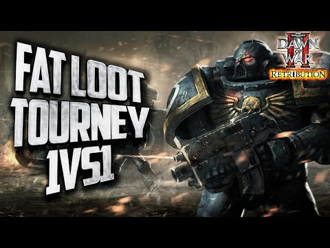 Видео: [СТРИМ] Турнир 1vs1 Fat Loot Cup: Warhammer 40000 Dawn of War 2 Retribution Elite Mod