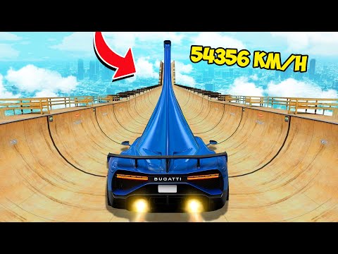 Видео: СПУСК БЕЗ ТОРМОЗОВ ПО МЕГА ТРАМПЛИНУ В ГТА 5 - ЭКСПЕРИМЕНТ В GTA 5
