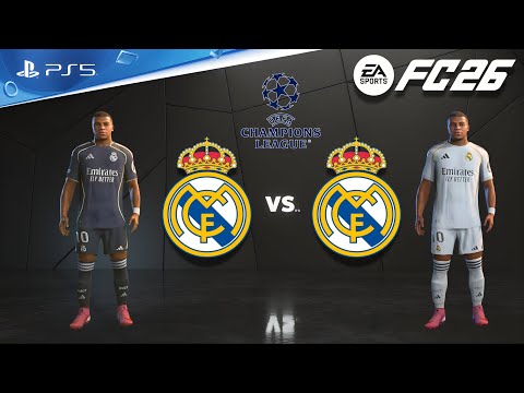 Видео: ФК 26 - Реал Мадрид против Реал Мадрид | Финал ЛЧ 2025/26 | Винисиус-младший против Мбаппе: эпиче...