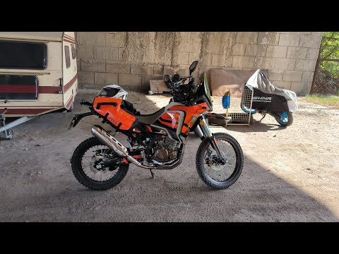 Видео: Мото сумки Rhinowalk, на kovi ADT 300 #lviv #motorcycle #kovi ADT 300 #rhinowalk