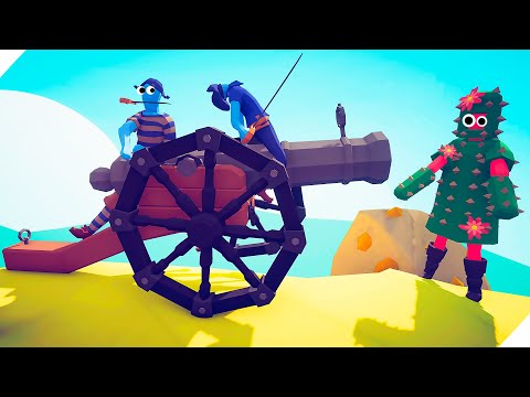 Видео: ТАБС - ДИКИЙ ЗАПАД АТАКУЕТ! - Totally Accurate Battle Simulator
