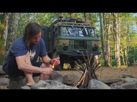 Видео: КЕМПИНГ 4x4 В АВТОДОМЕ НА МИНИМАЛКАХ | ПОХОД К ВОДОПАДАМ | TRAVEL ASMR