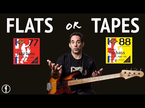 Видео: Басовые струны с плоской и ленточной обмоткой — полное сравнение! (№ 248)