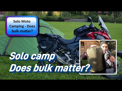 Видео: Одиночный мотокемпинг — имеет ли значение объем?