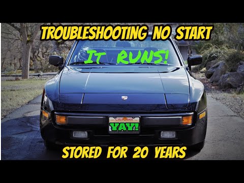 Видео: Первый запуск после 20 лет простоя! Работает! Porsche 944