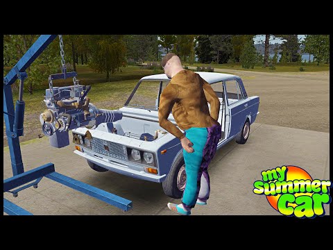 Видео: СТАВИМ МОТОР В ЖИГУ! - My Lada Car