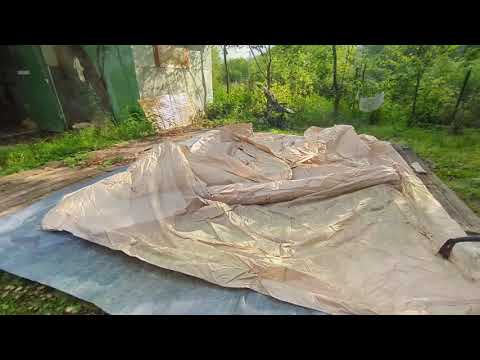 Видео: Надувная палатка 300*250*210