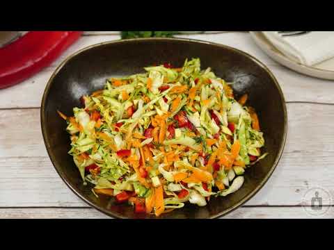 Видео: Витаминозна салата за всеки сезон. ЗЕЛЕВА САЛАТА С ЧУШКИ, МОРКОВИ И ПАЩЪРНАК
