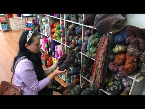 Видео: Рига. Магазины пряжи