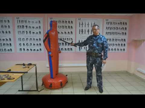 Видео: Применение специальных средств  - палка резиновая.  Часть 2