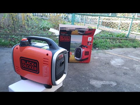 Видео: Black&Decker BXGNI900E РОЗПАКОВКА. Перший старт. Генератор - аксесуар