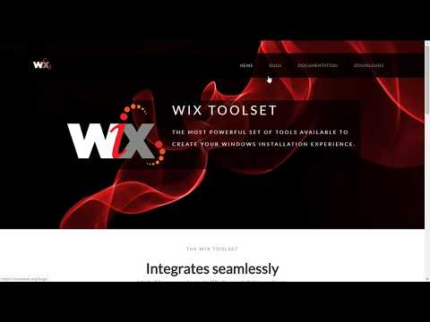 Видео: WiX ToolSet создание инсталлятора.  Пример развертывания приложения