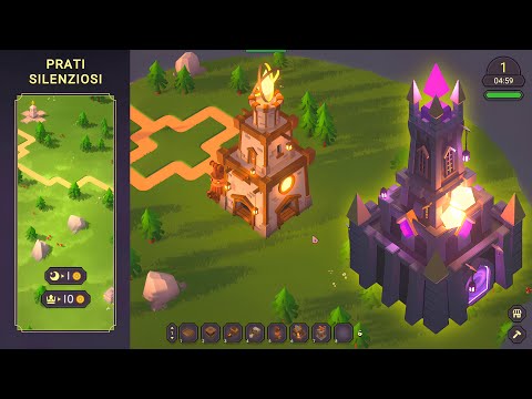 Видео: Tower Factory с самого начала. Прохождение 1 уровня без улучшений.