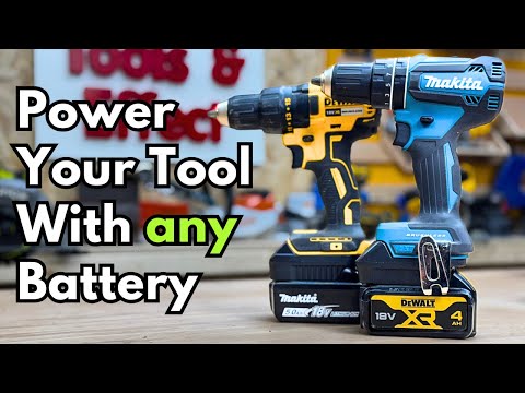 Видео: Как использовать любую батарею с любым электроинструментом!
