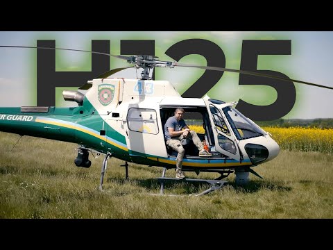 Видео: Бегущий от вертолёта: Тест флайт Airbus H125