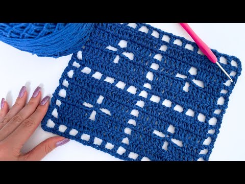 Видео: РАЗНАЯ И КРАСИВАЯ ОСНОВА КОВРИКА, СВЯЗАННАЯ КРЮЧКОМ