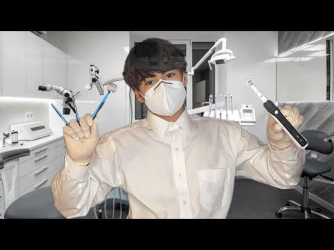 Видео: «Мягкий осмотр и чистка зубов с помощью ASMR | Мягкая речь и расслабление