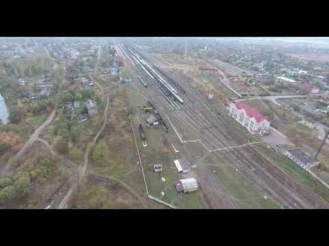 Видео: Станція Хутір-Михайлівський з повітря