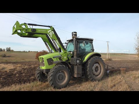 Видео: Zoomlion RS1604 на вспашке!  Я работаю на уборке зерна!